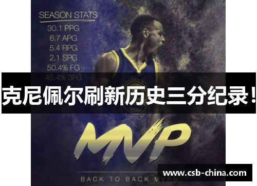 克尼佩尔刷新历史三分纪录！